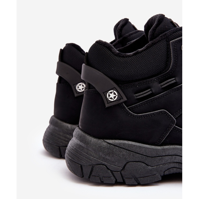 Mckeylor Trappers isolerade vandringsskor för män Svart Thalinna 2