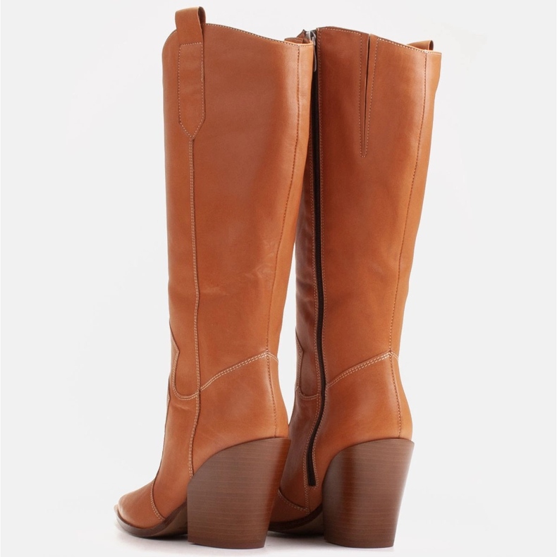 Marco Shoes Marco 1399K bruna stövlar för kvinnor cowboystövlar 1