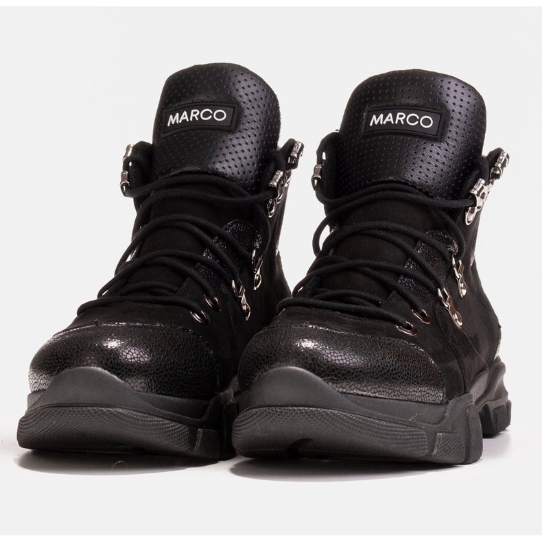 Marco Shoes Sports damskor med lätt höst-vinterisolering svart 1
