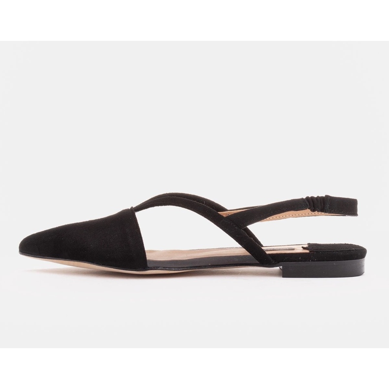 Marco Shoes Sandaler i naturläder i svart färg 1