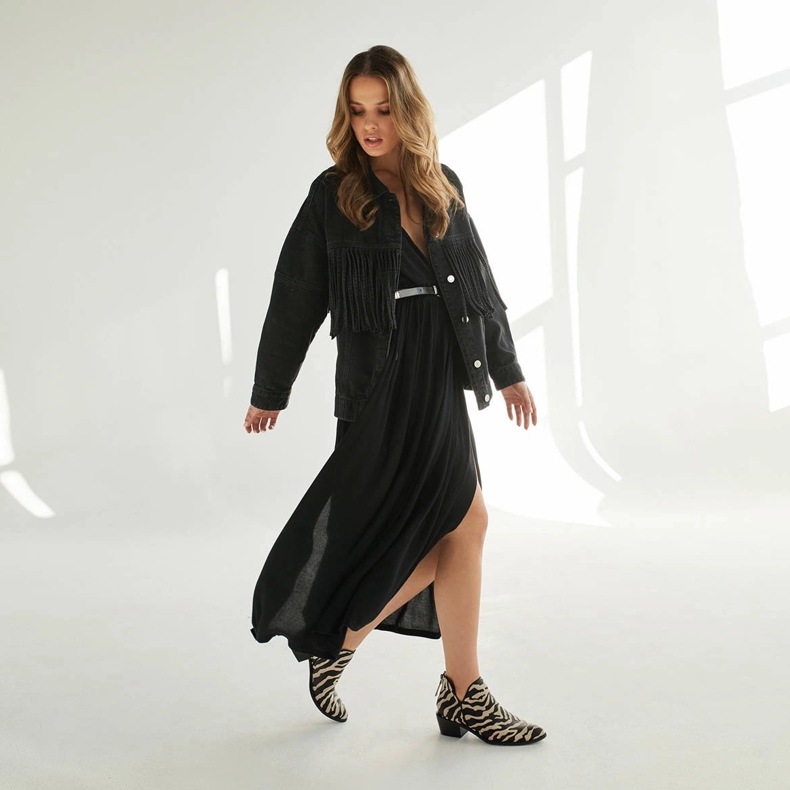 Marco Shoes Stövlar i äkta läder med utskärning 1954B-1249-1 beige 1