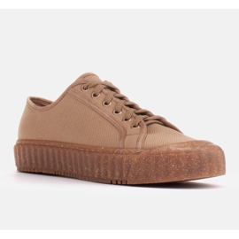 Marco Shoes Sportsneakers med eko-bottnar beige 1