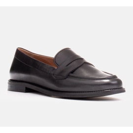 Marco Shoes Läder loafers 2231P-001-1 svart 2