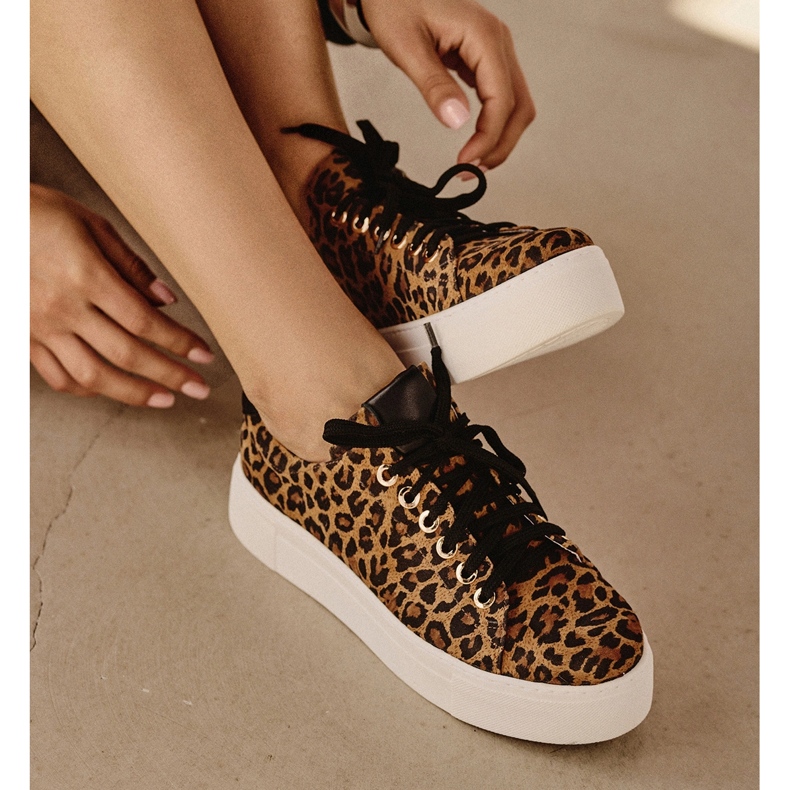 Marco Shoes Lätta sneakers brun 2