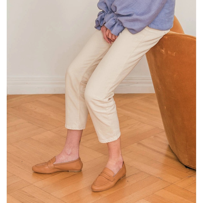 Marco Shoes Ofodrade loafers brun 1