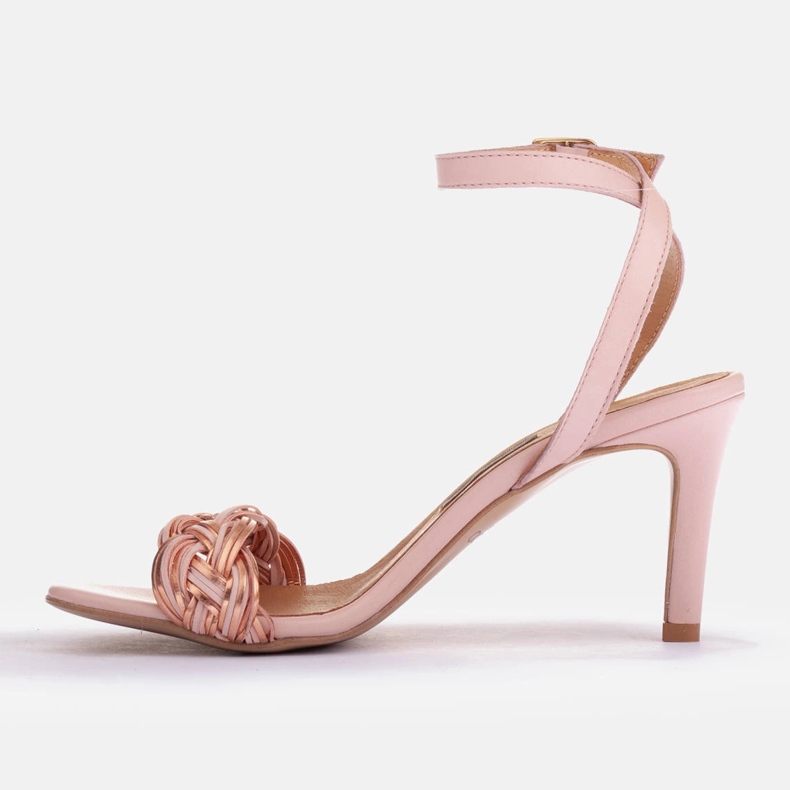 Marco Shoes Sandaler med flätat band rosa 2