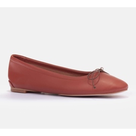 Marco Shoes Passo balettskor brun 1