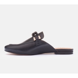 Marco Shoes Tofflor med dekoration svart 2