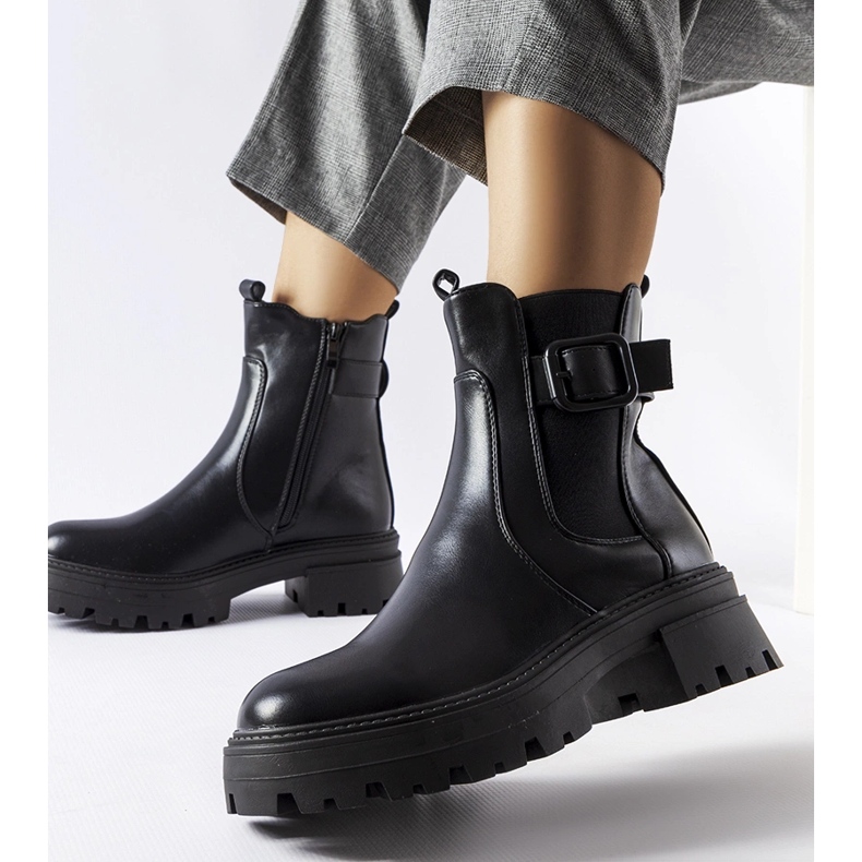 Svarta isolerade Parolise stövlar 1