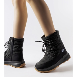 Svarta Lee Cooper LCJ-23-44-1987L snökängor 2