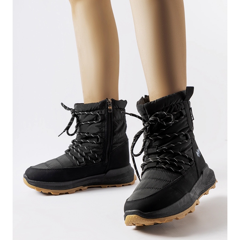 Svarta Lee Cooper LCJ-23-44-1987L snökängor 1