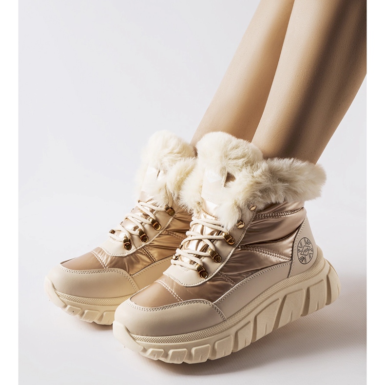 Gyllene snöstövlar Lee Cooper LCJ-23-44-1953L 1