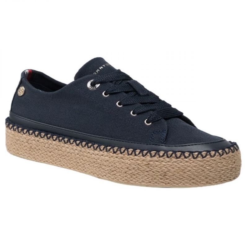 Tommy Hilfiger Rope Vulc Sneaker W FW0FW06461 skor blå 1