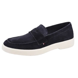 Tommy Hilfiger Trendiga Lättvikts mocka Loafer skor FM0FM03963 blå 1