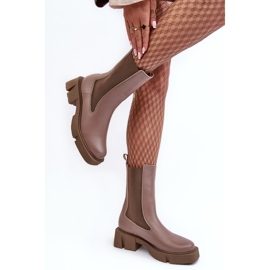 Chelsea stövlar dam 2693/230 Laura Messi Brown brun 1