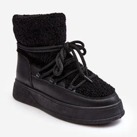 FG2 Snöskor för kvinnor, svart Ahatissa 1