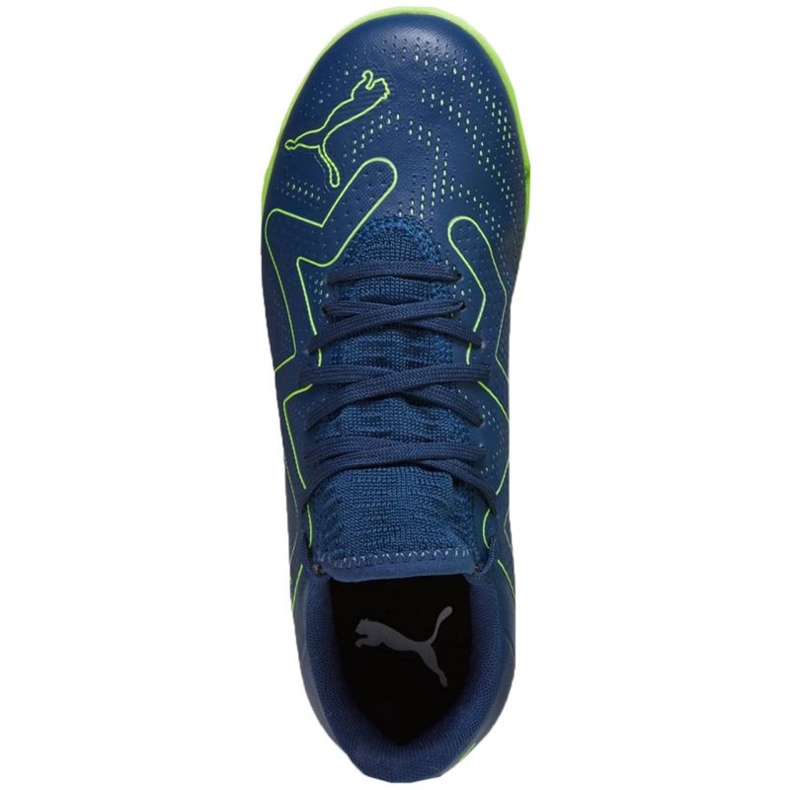 Puma Future Play It Jr 107393 03 fotbollsskor blå 1