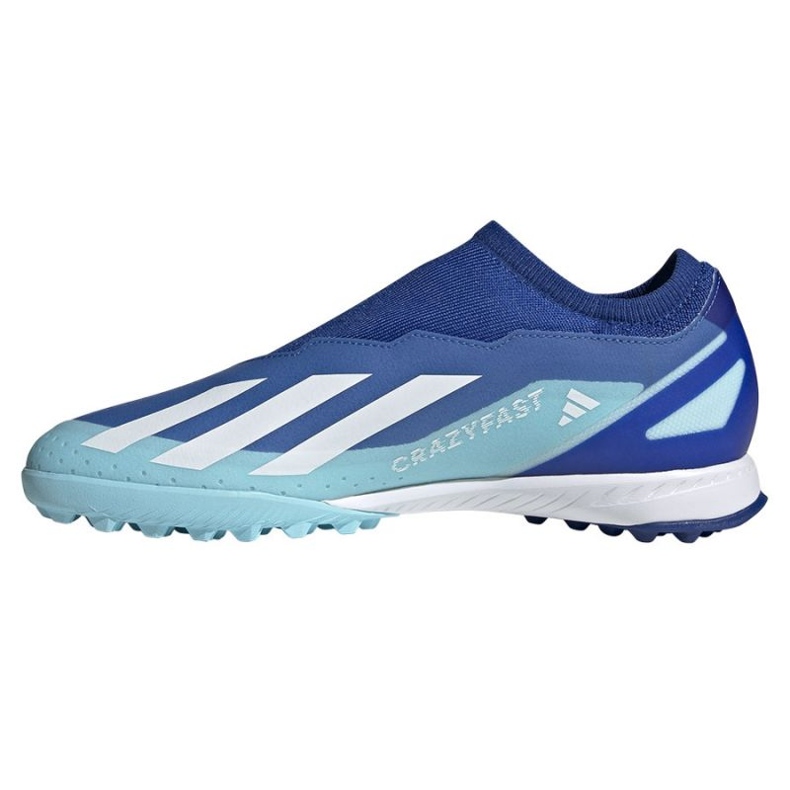 Adidas X Crazyfast.3 Ll Tf ID9347 fotbollsskor blå 1