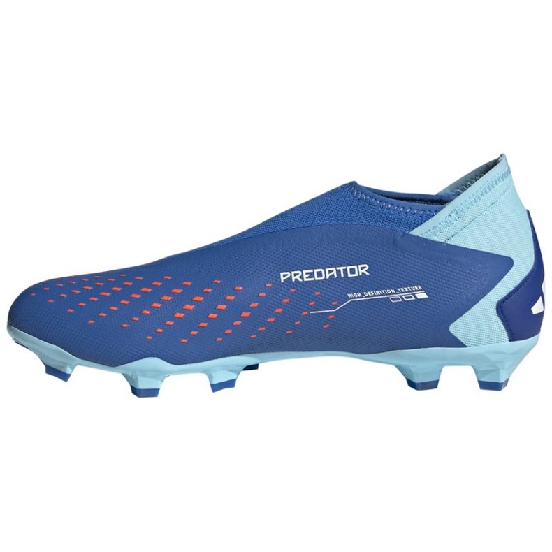 Adidas Predator Accuracy.3 Ll Fg GZ0019 fotbollsskor blå 1