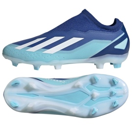 Adidas X Crazyfast.3 Ll Fg fotbollsskor ID9356 blå 1