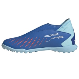 Adidas Predator Accuracy.3 Ll Tf IE9437 fotbollsskor blå 1
