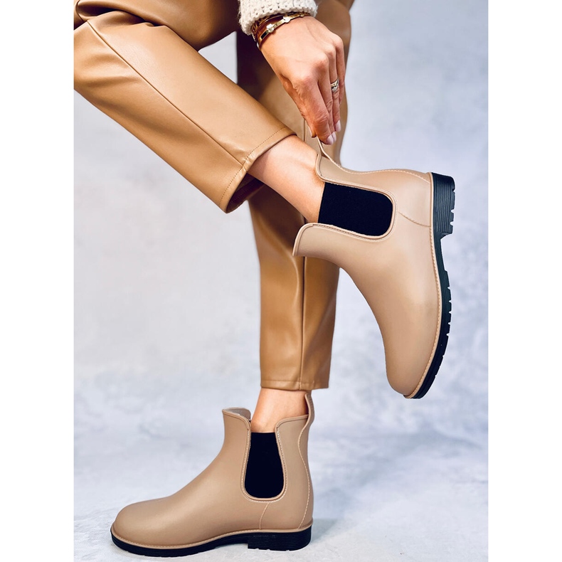 Galoscher för dam Jodhpur Foxy Khaki beige 1