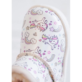 Mönstrade snöstövlar för barn Beige Elenet 1