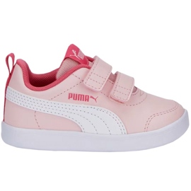 Puma Courtflex v2 V Inf Jr skor 371544 25 rosa 1