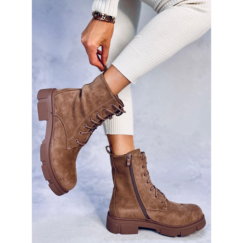 Turner Khaki snörningsarbetare brun 2