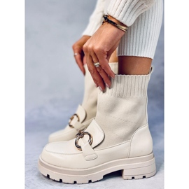 Tone Beige strumpa övre 1