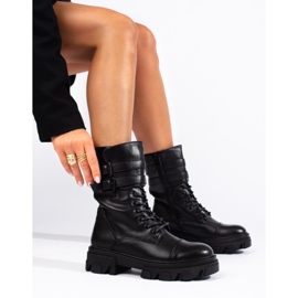 Svarta dambaggies med Shelovet-spännen 1