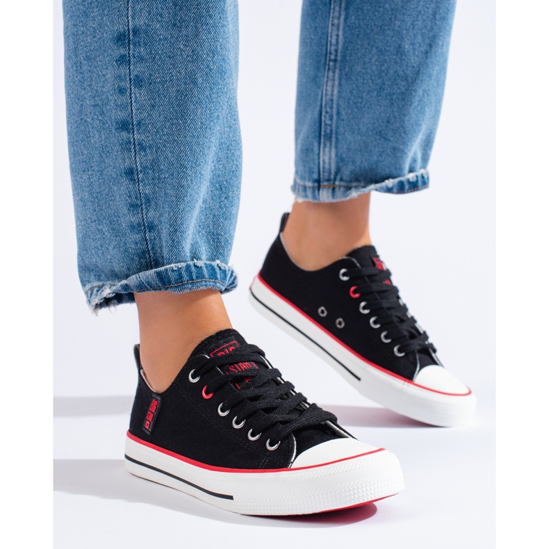 Big Star damsneakers JJ274122 svart 1