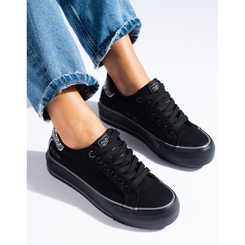 Big Star KK274036 sneakers för kvinnor svart 1