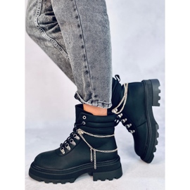 Hudson Black Trapper Boots svart 2