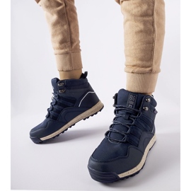 Blue Big Star KK274611 Marinblå stövlar 1