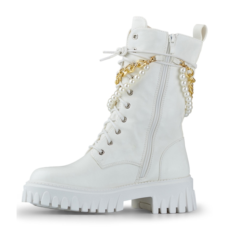 Vita dambaggies med löstagbar dekoration 1