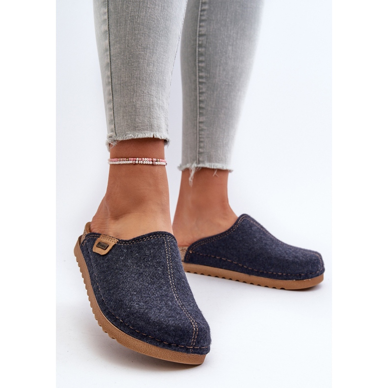 Hemmaskor dam Inblu DJ000010 Tofflor Marinblå 2