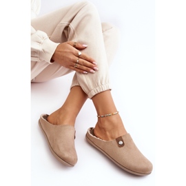 Inblu Dam Hemma Skor Tofflor GF000011 Beige 1