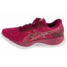 Asics GlideRide W 1012A699-700 löparskor röd 1