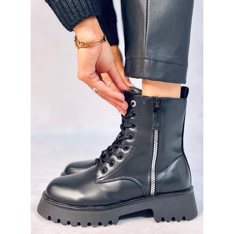 Snörstövlar Hargest Black svart 1