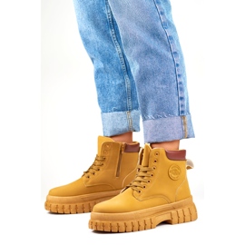 Klassiska kamelstövlar för kvinnor brun 1