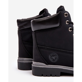 Herrsko med snörning Svart Memeni 2