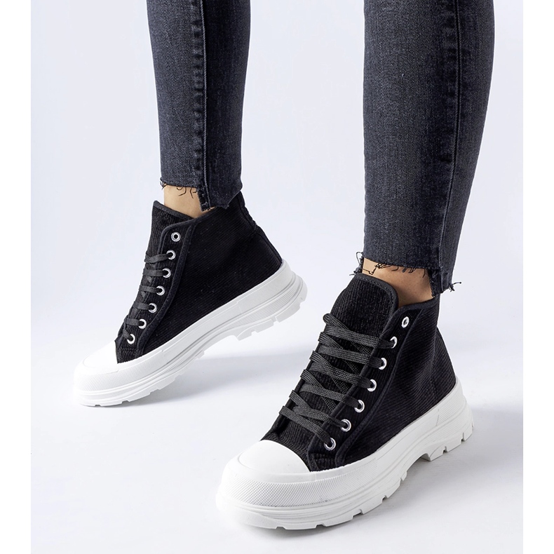 Inna Svarta Villaggio high-top sneakers 1