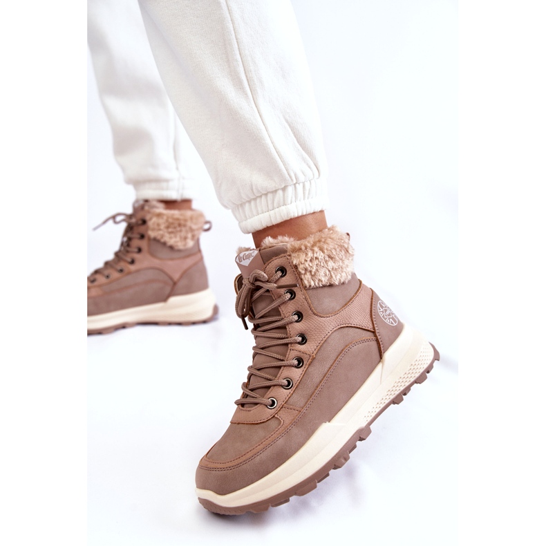 Kvinnors isolerade stövlar Lee Cooper LCJ-22-44-1363 rosa 2