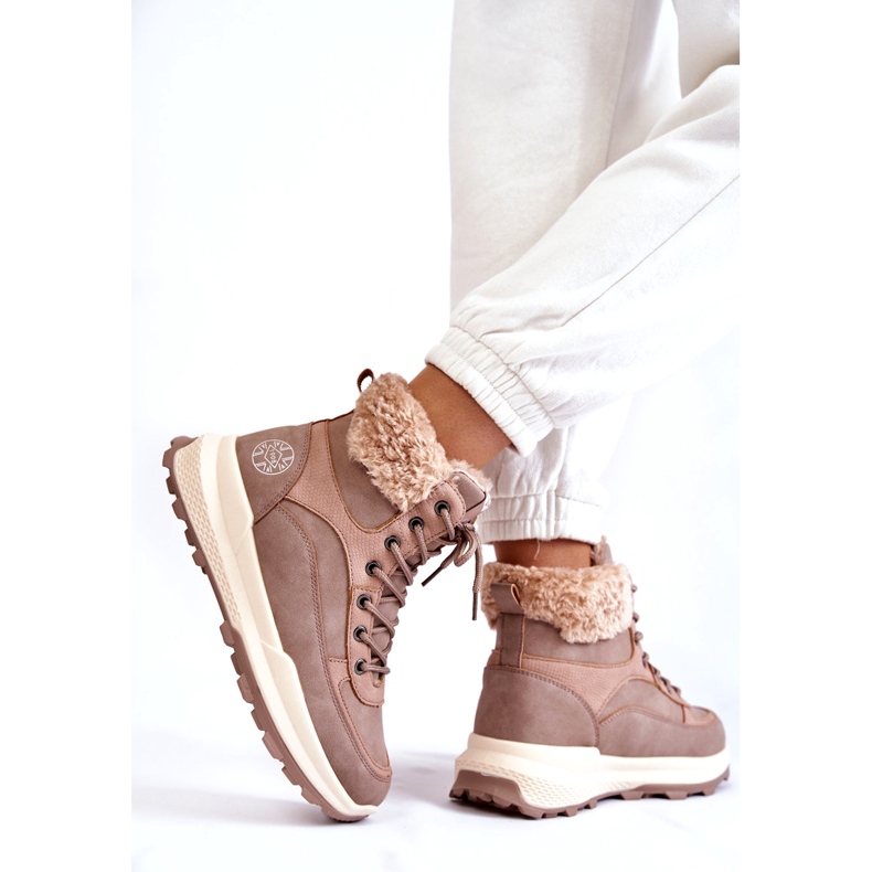 Kvinnors isolerade stövlar Lee Cooper LCJ-22-44-1363 rosa 4