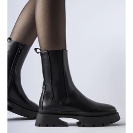 Svarta isolerade Mombello stövlar 1