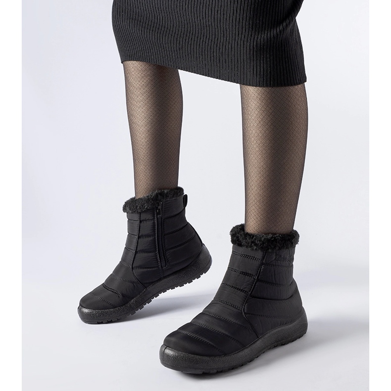 Svarta Valparaiso vattentäta isolerade snökängor 1