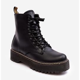 Damskor med snörning Svart Maddis 2