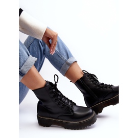 Damskor med snörning Svart Maddis 1