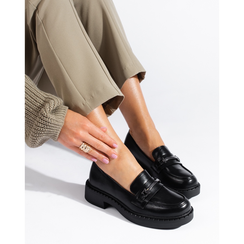 W. Potocki Svarta eleganta damskor från Potocki 1